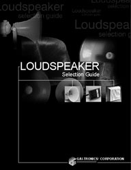 Loudspeaker Selection Guide